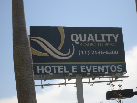 Foi realizado no Quality Resort em Itupeva - Na Rodovia Bandeirantes de frente ao Hopi Hari